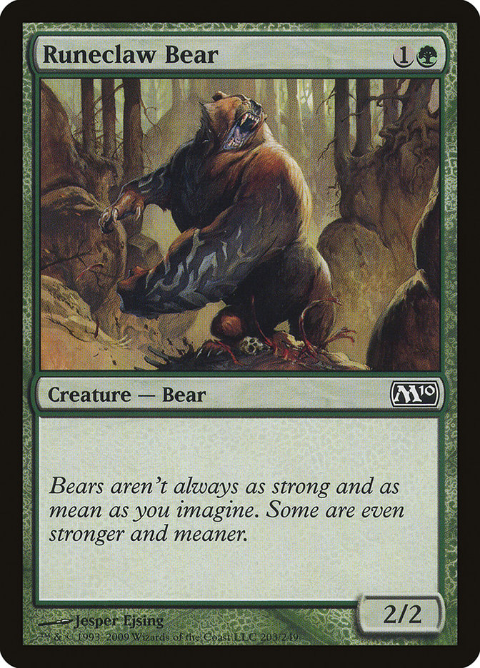 Runeclaw Bear [Magic 2010] | Game Master's Emporium (The New GME)