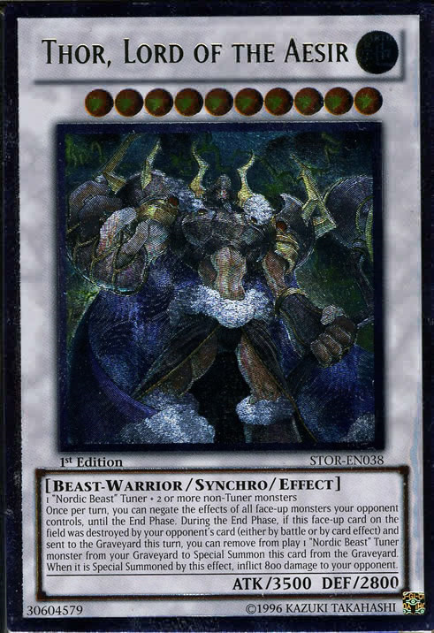 Thor, Lord of the Aesir [STOR-EN038] Ultimate Rare | Game Master's Emporium (The New GME)