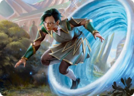 Vortex Runner Art Card [Strixhaven: School of Mages Art Series] | Game Master's Emporium (The New GME)