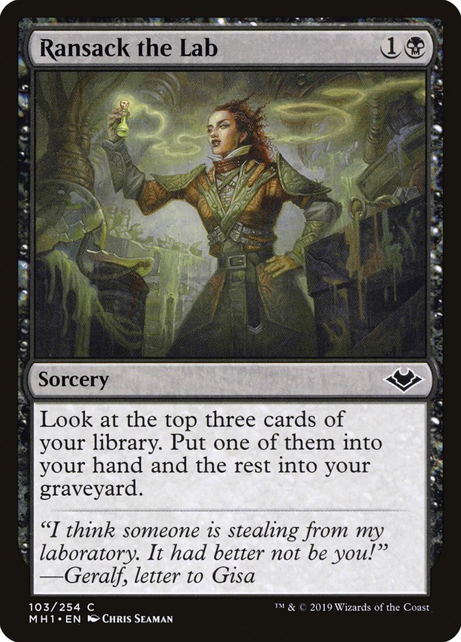 Ransack the Lab [Modern Horizons] | Game Master's Emporium (The New GME)