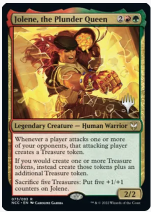 Jolene, the Plunder Queen (Promo Pack) [Streets of New Capenna Commander Promos] | Game Master's Emporium (The New GME)