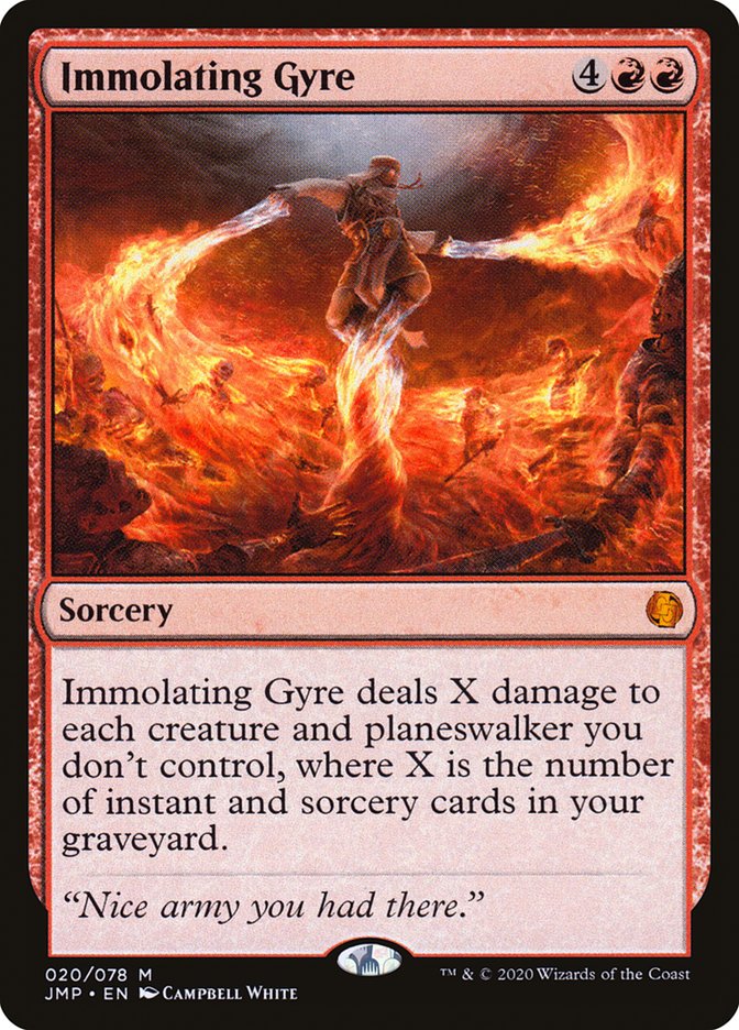 Immolating Gyre [Jumpstart] | Game Master's Emporium (The New GME)