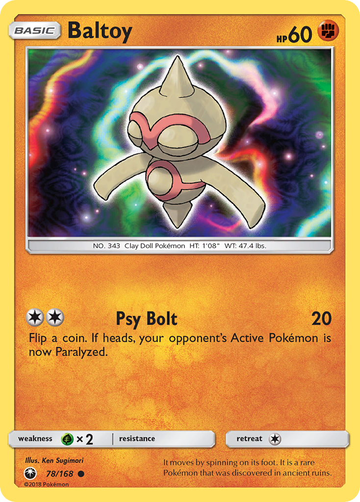 Baltoy (78/168) [Sun & Moon: Celestial Storm] | Game Master's Emporium (The New GME)