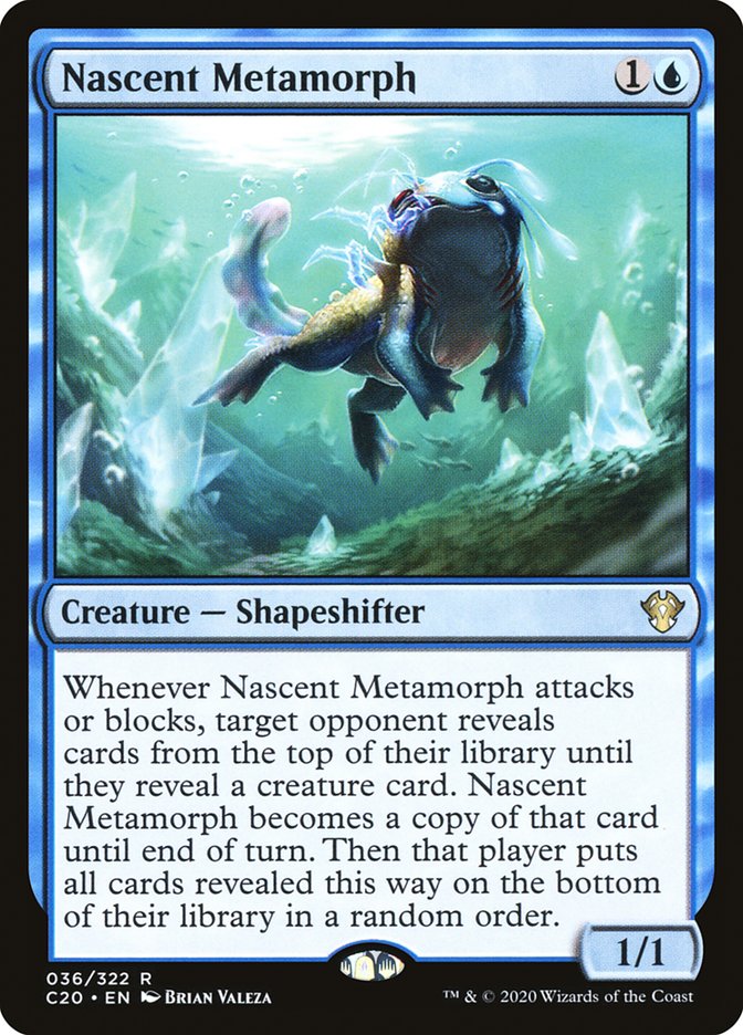 Nascent Metamorph [Commander 2020] | Game Master's Emporium (The New GME)