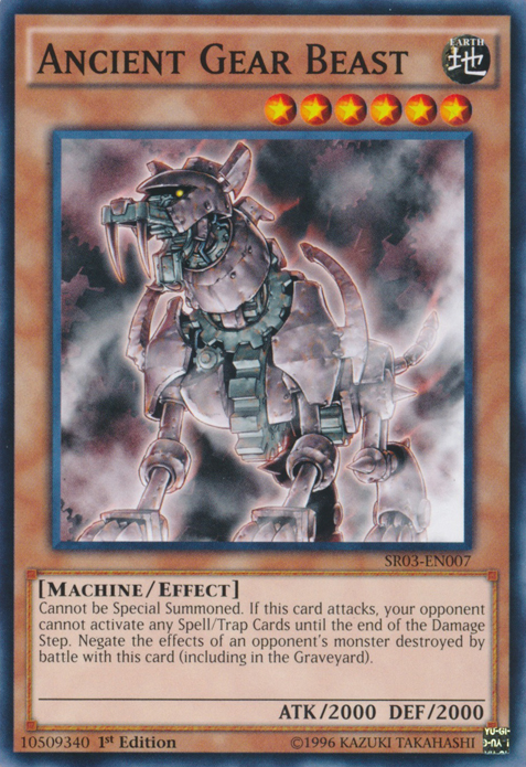 Ancient Gear Beast [SR03-EN007] Common | Game Master's Emporium (The New GME)