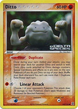 Ditto (62/113) (Stamped) [EX: Delta Species] | Game Master's Emporium (The New GME)