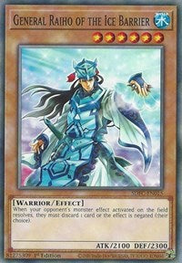General Raiho of the Ice Barrier [SDFC-EN015] Common | Game Master's Emporium (The New GME)
