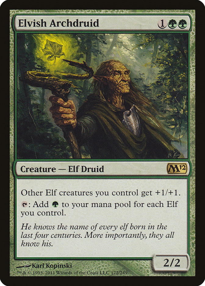 Elvish Archdruid [Magic 2012] | Game Master's Emporium (The New GME)