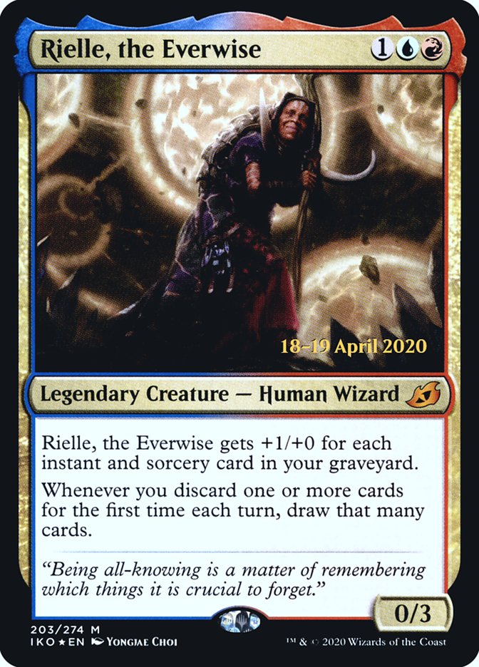 Rielle, the Everwise [Ikoria: Lair of Behemoths Prerelease Promos] | Game Master's Emporium (The New GME)