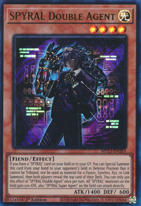 SPYRAL Double Agent [MP23-EN283] Ultra Rare | Game Master's Emporium (The New GME)