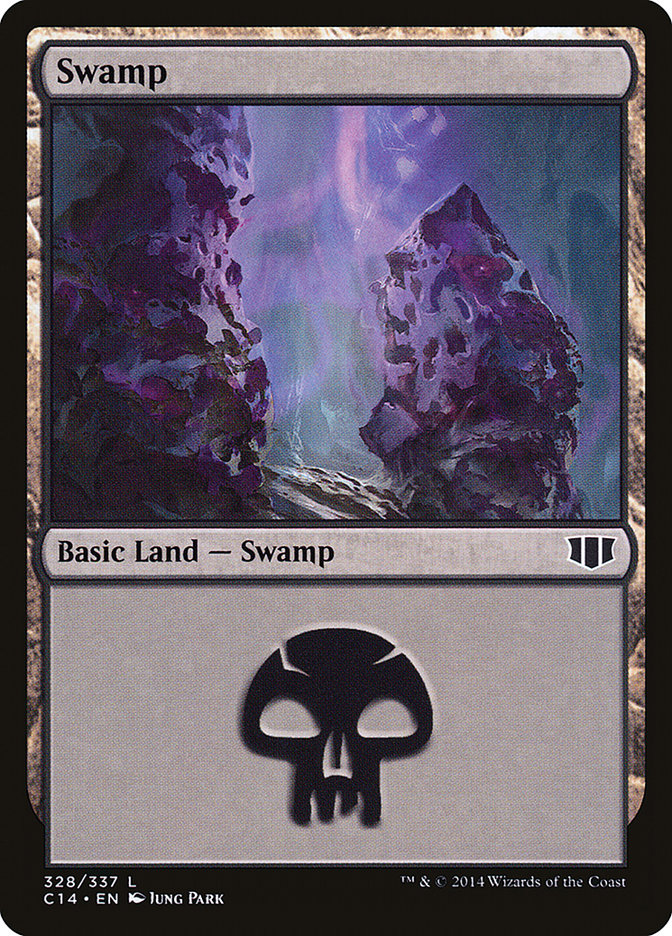 Swamp (328) [Commander 2014] | Game Master's Emporium (The New GME)