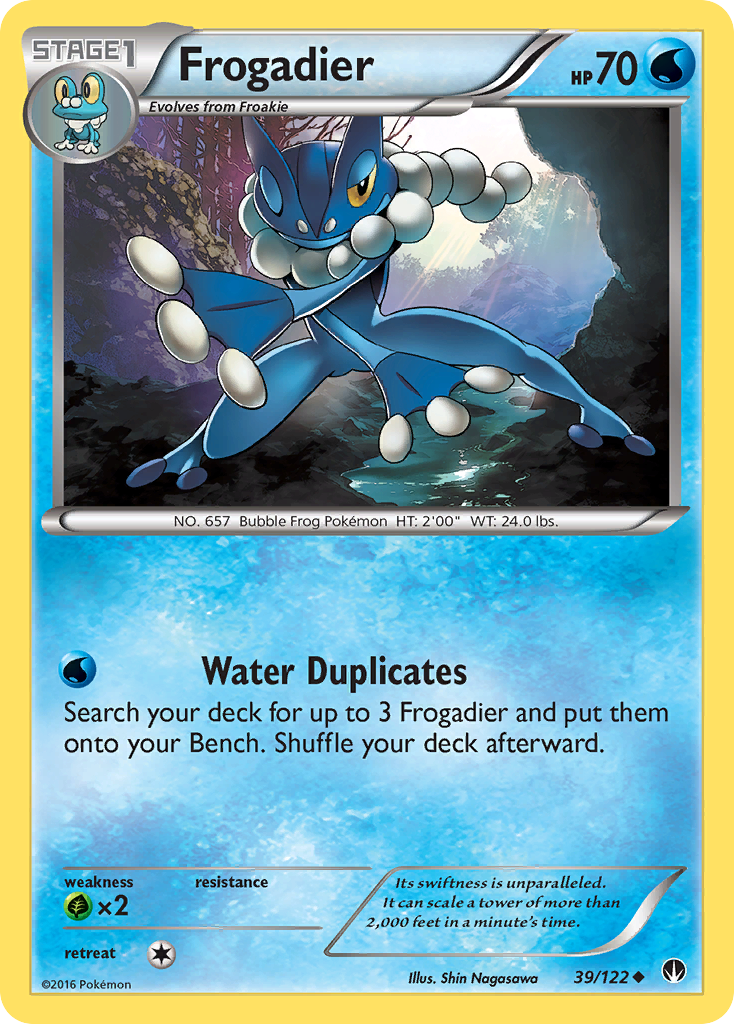 Frogadier (39/122) [XY: BREAKpoint] | Game Master's Emporium (The New GME)