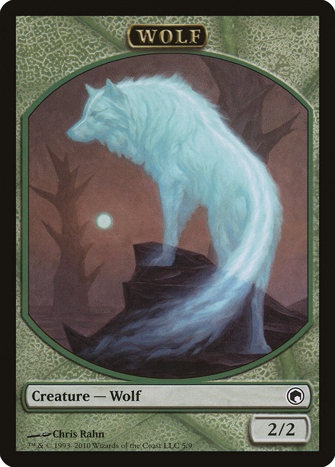 Wolf Token [Scars of Mirrodin Tokens] | Game Master's Emporium (The New GME)