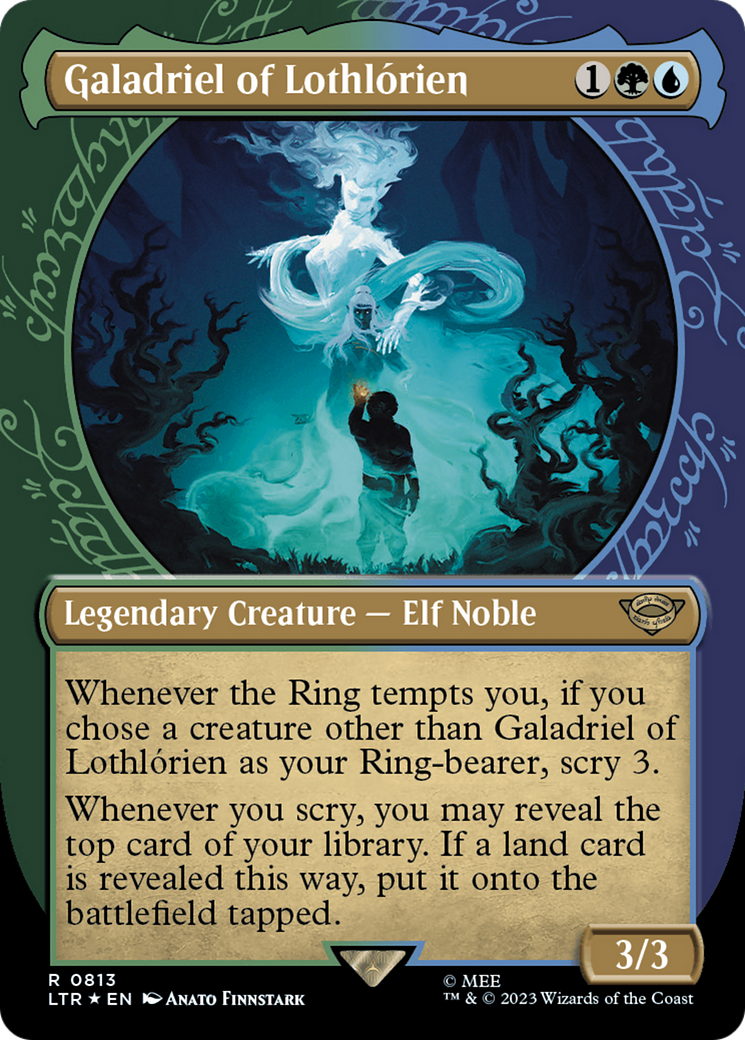Galadriel of Lothlorien (Showcase) (Surge Foil) [The Lord of the Rings: Tales of Middle-Earth] | Game Master's Emporium (The New GME)