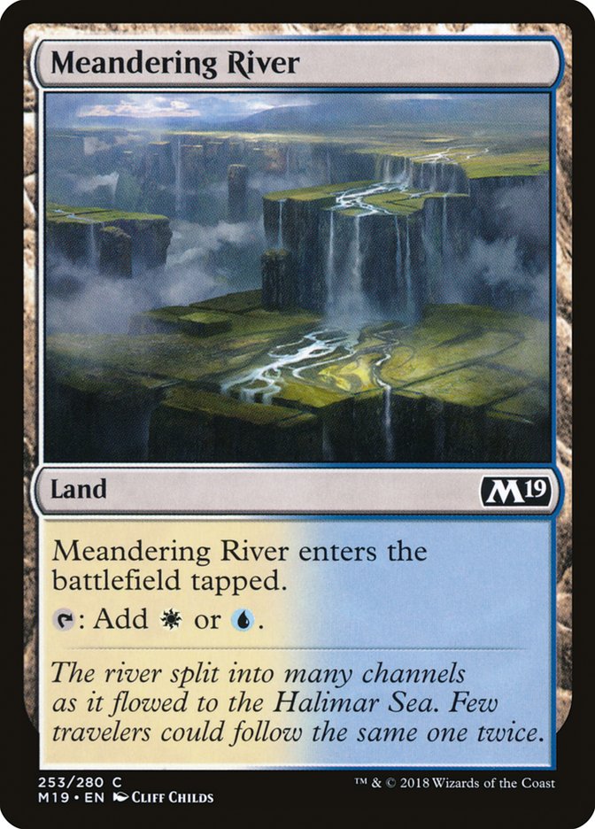 Meandering River [Core Set 2019] | Game Master's Emporium (The New GME)