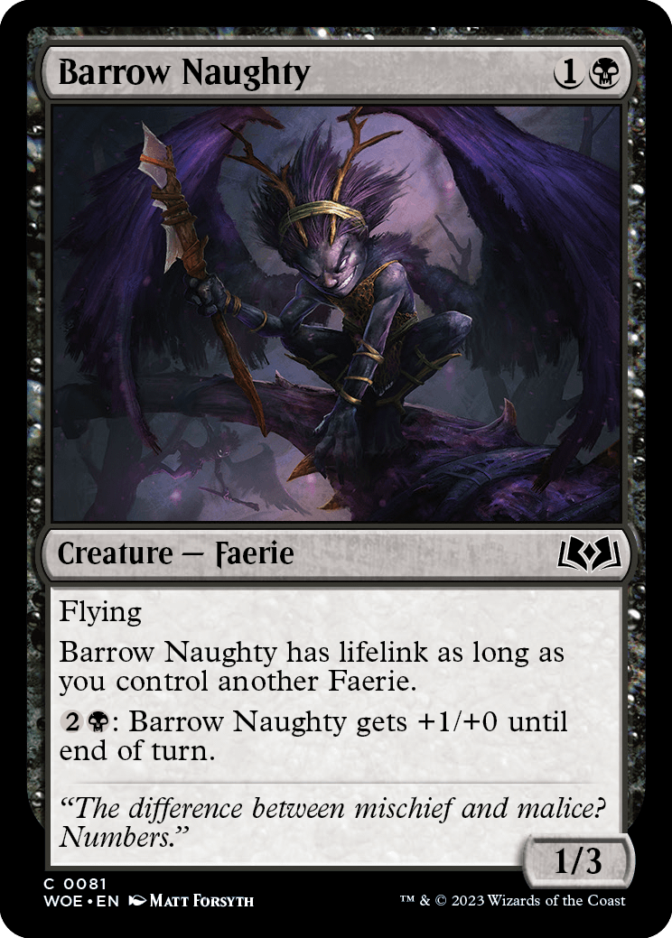 Barrow Naughty [Wilds of Eldraine] | Game Master's Emporium (The New GME)