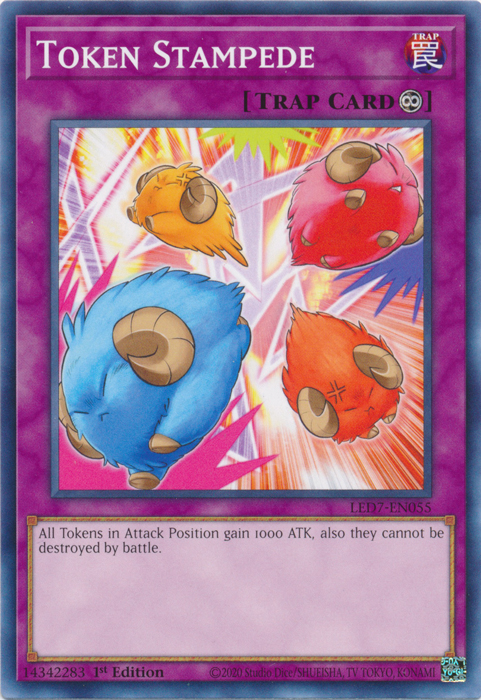 Token Stampede [LED7-EN055] Common | Game Master's Emporium (The New GME)