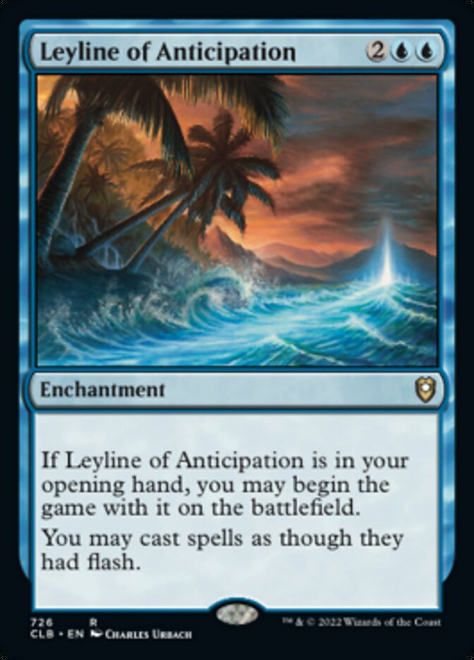 Leyline of Anticipation [Commander Legends: Battle for Baldur's Gate] | Game Master's Emporium (The New GME)