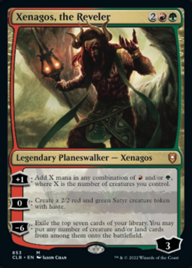 Xenagos, the Reveler [Commander Legends: Battle for Baldur's Gate] | Game Master's Emporium (The New GME)