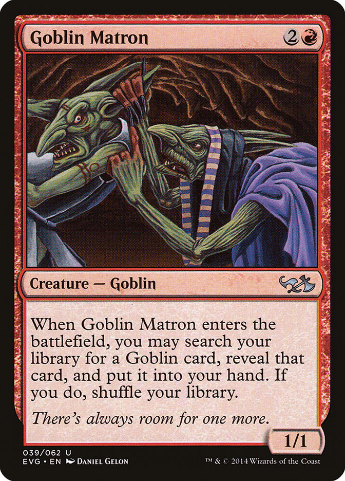 Goblin Matron (Elves vs. Goblins) [Duel Decks Anthology] | Game Master's Emporium (The New GME)