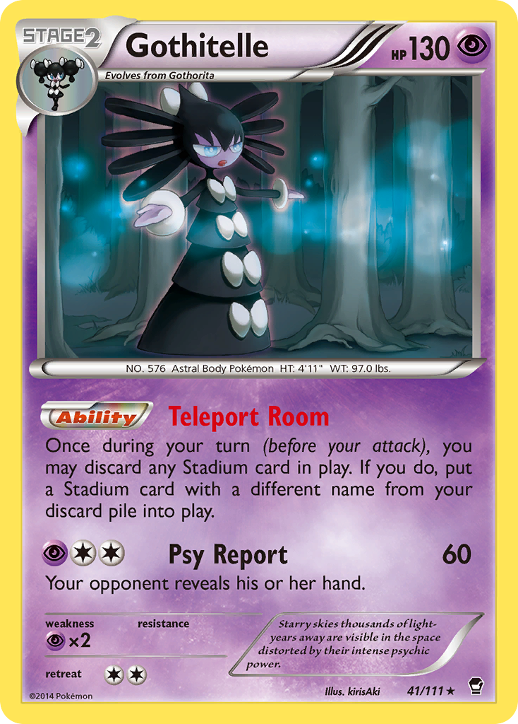 Gothitelle (41/111) [XY: Furious Fists] | Game Master's Emporium (The New GME)