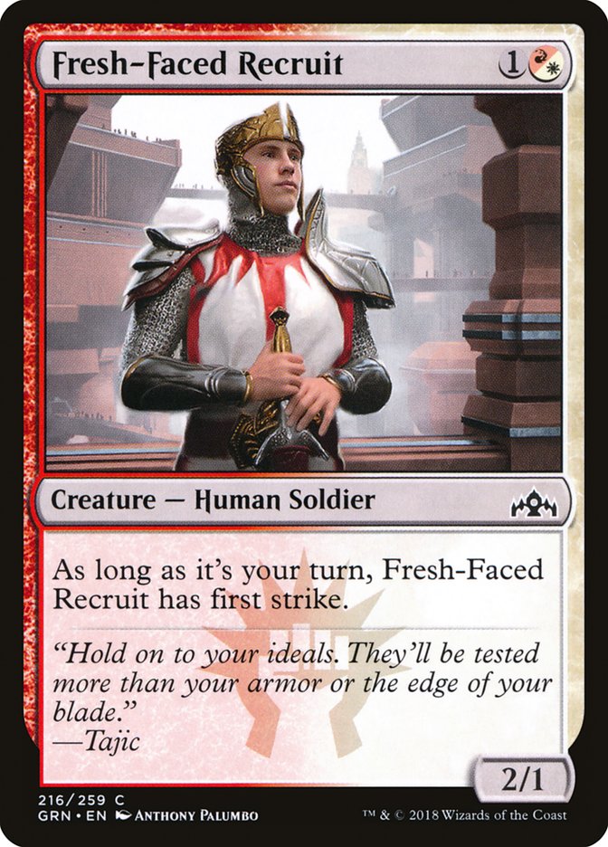 Fresh-Faced Recruit [Guilds of Ravnica] | Game Master's Emporium (The New GME)