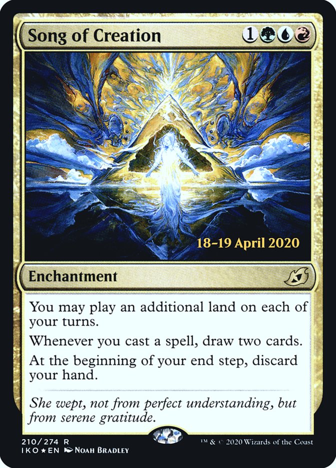 Song of Creation [Ikoria: Lair of Behemoths Prerelease Promos] | Game Master's Emporium (The New GME)