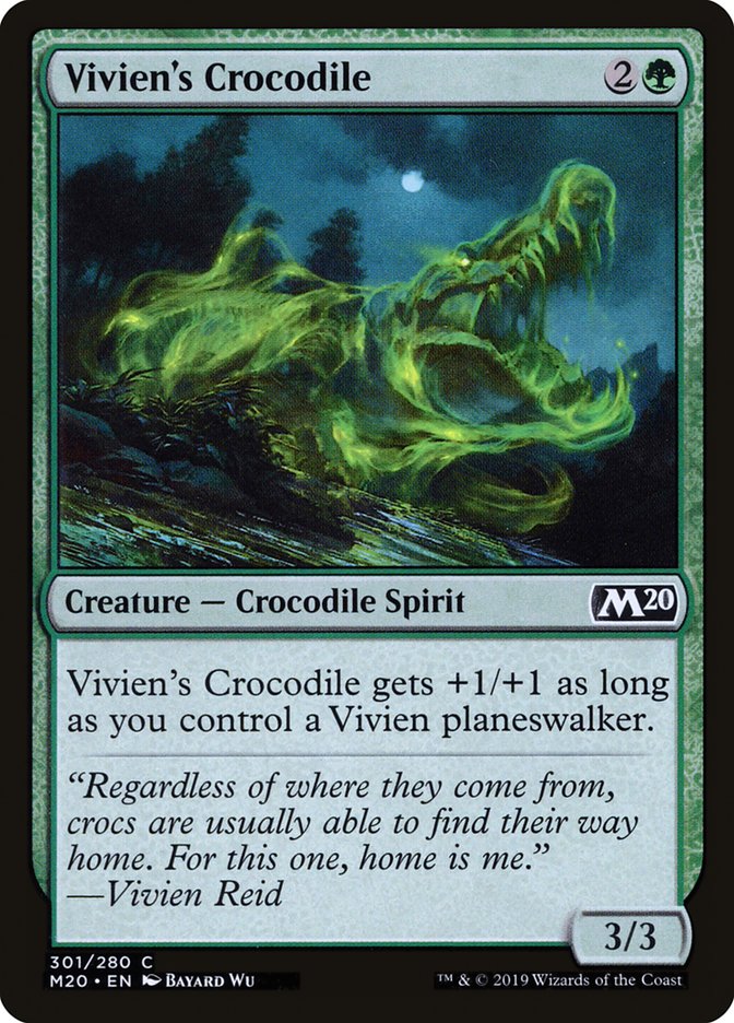 Vivien's Crocodile [Core Set 2020] | Game Master's Emporium (The New GME)