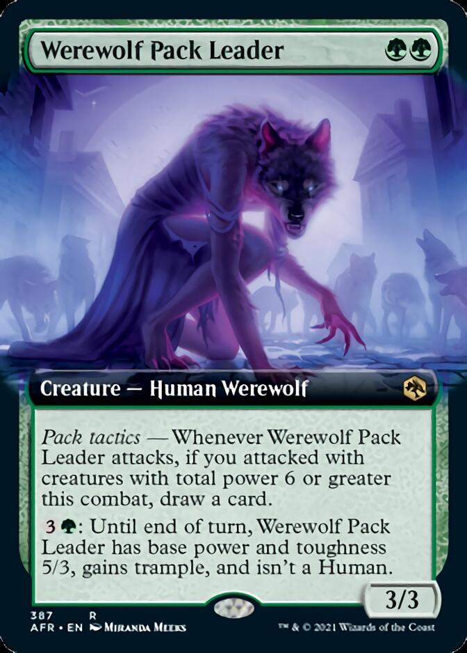 Werewolf Pack Leader (Extended Art) [Dungeons & Dragons: Adventures in the Forgotten Realms] | Game Master's Emporium (The New GME)