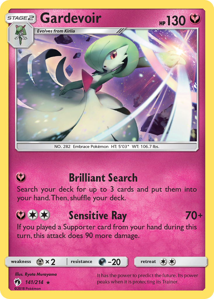 Gardevoir (141/214) [Sun & Moon: Lost Thunder] | Game Master's Emporium (The New GME)