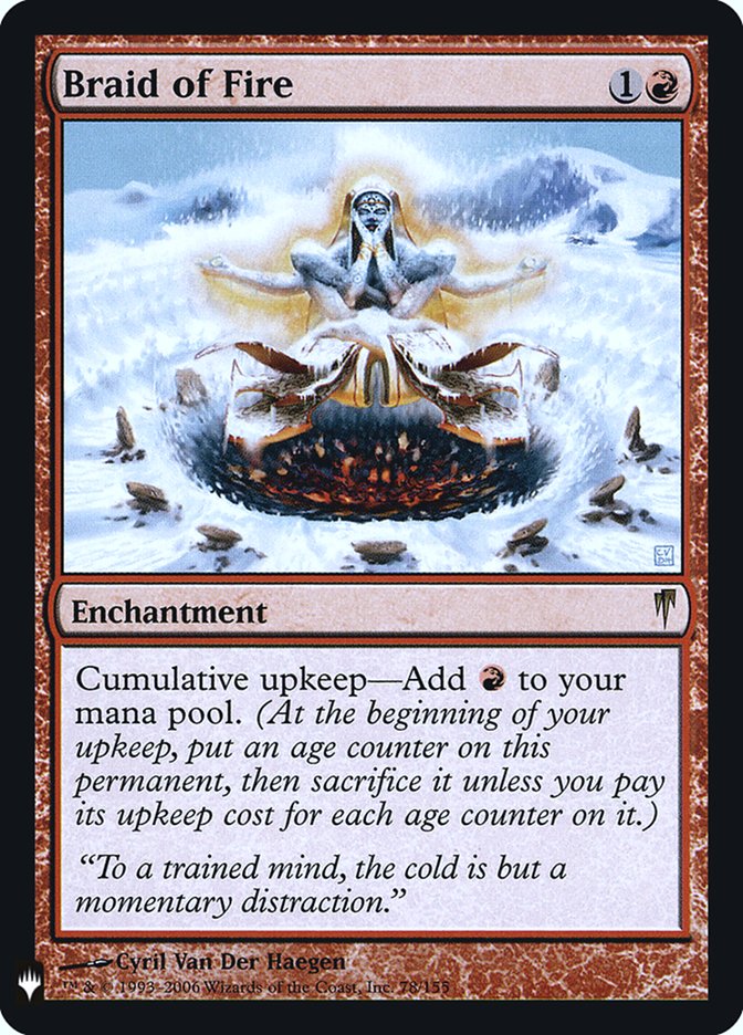 Braid of Fire [Mystery Booster] | Game Master's Emporium (The New GME)