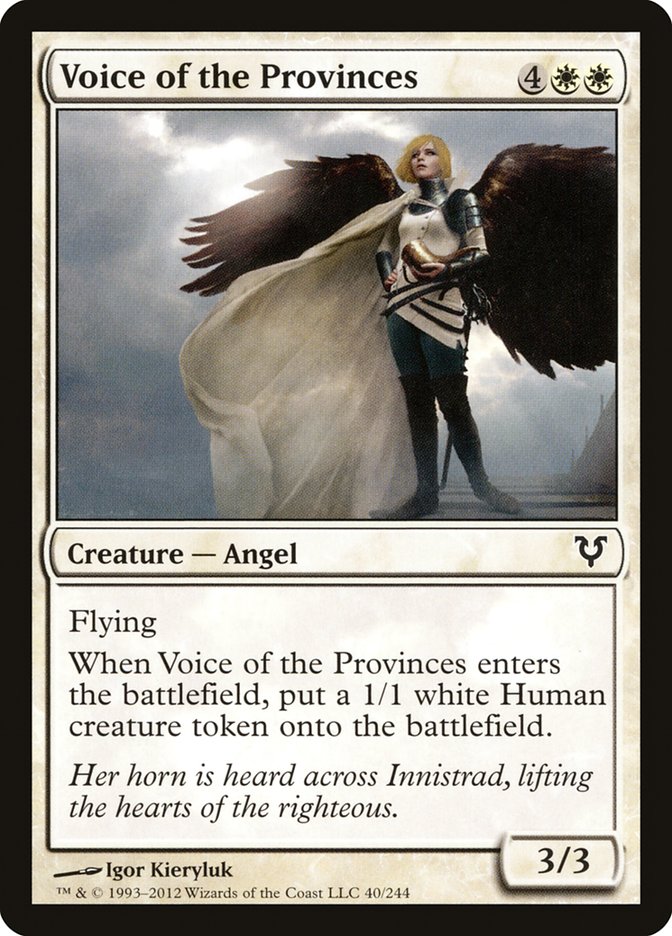 Voice of the Provinces [Avacyn Restored] | Game Master's Emporium (The New GME)