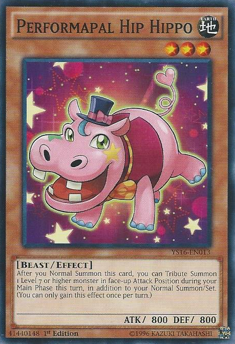 Performapal Hip HIppo [YS16-EN013] Common | Game Master's Emporium (The New GME)