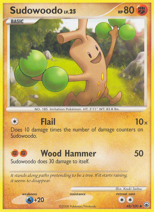 Sudowoodo (48/100) [Diamond & Pearl: Majestic Dawn] | Game Master's Emporium (The New GME)