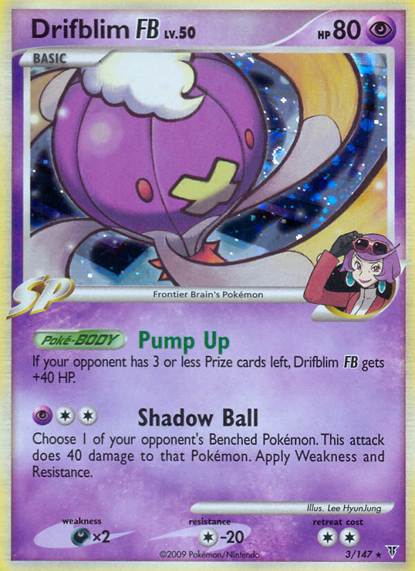 Drifblim FB (3/147) [Platinum: Supreme Victors] | Game Master's Emporium (The New GME)