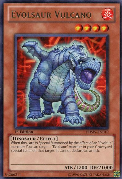 Evolsaur Vulcano [PHSW-EN019] Rare | Game Master's Emporium (The New GME)