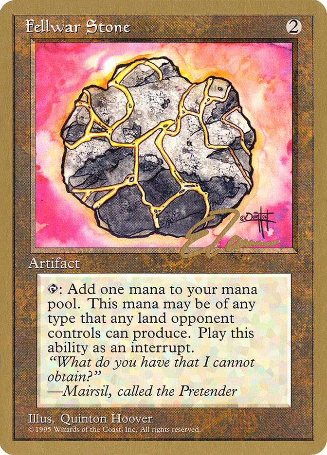 Fellwar Stone (Eric Tam) [Pro Tour Collector Set] | Game Master's Emporium (The New GME)