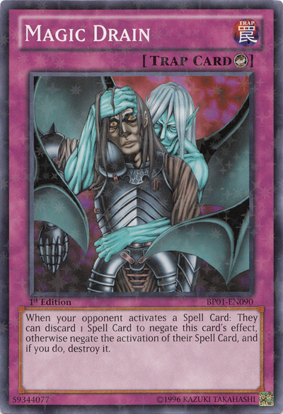 Magic Drain [BP01-EN090] Starfoil Rare | Game Master's Emporium (The New GME)