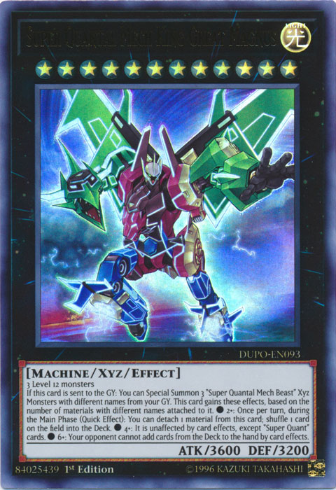 Super Quantal Mech King Great Magnus [DUPO-EN093] Ultra Rare | Game Master's Emporium (The New GME)