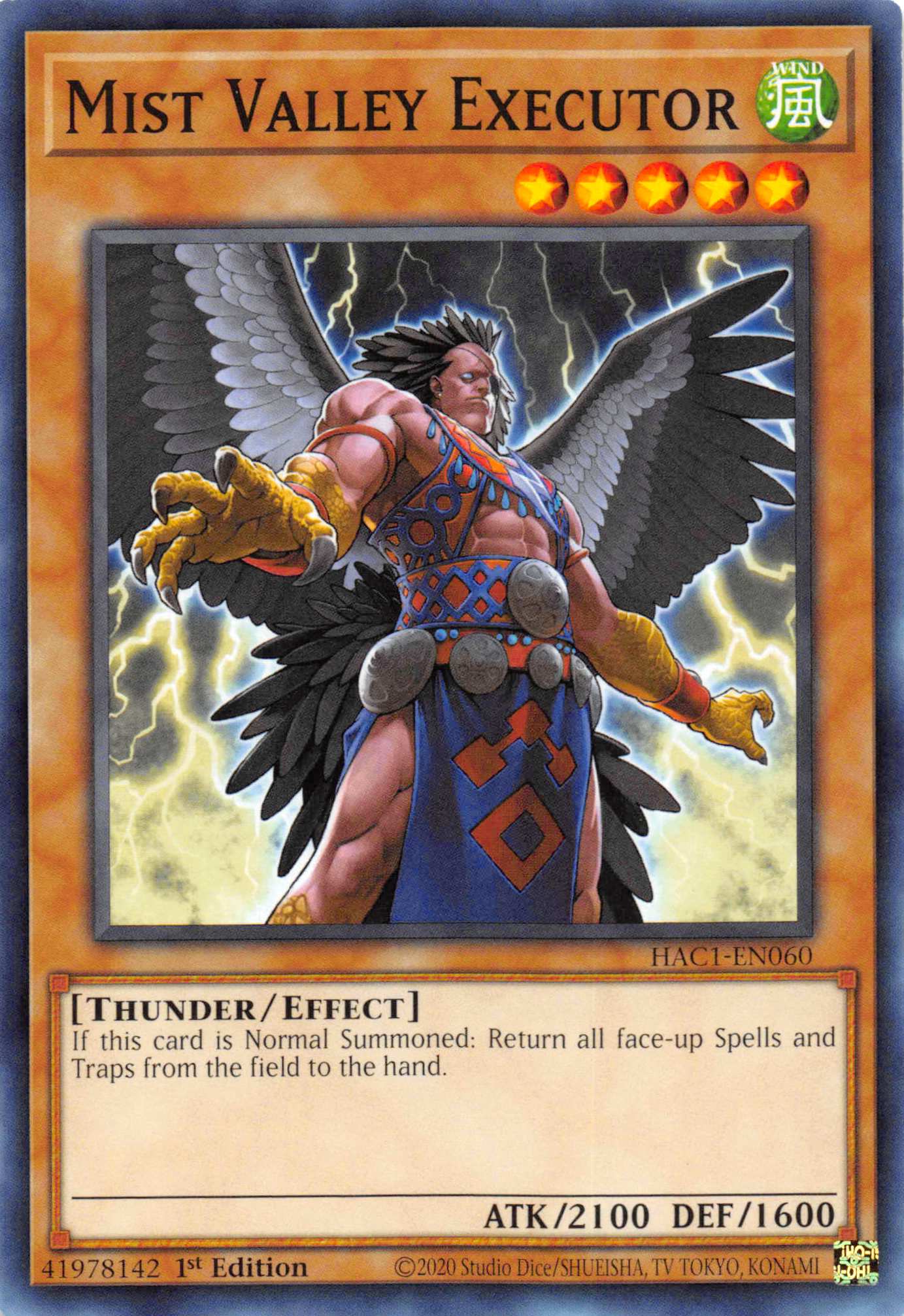 Mist Valley Executor [HAC1-EN060] Common | Game Master's Emporium (The New GME)
