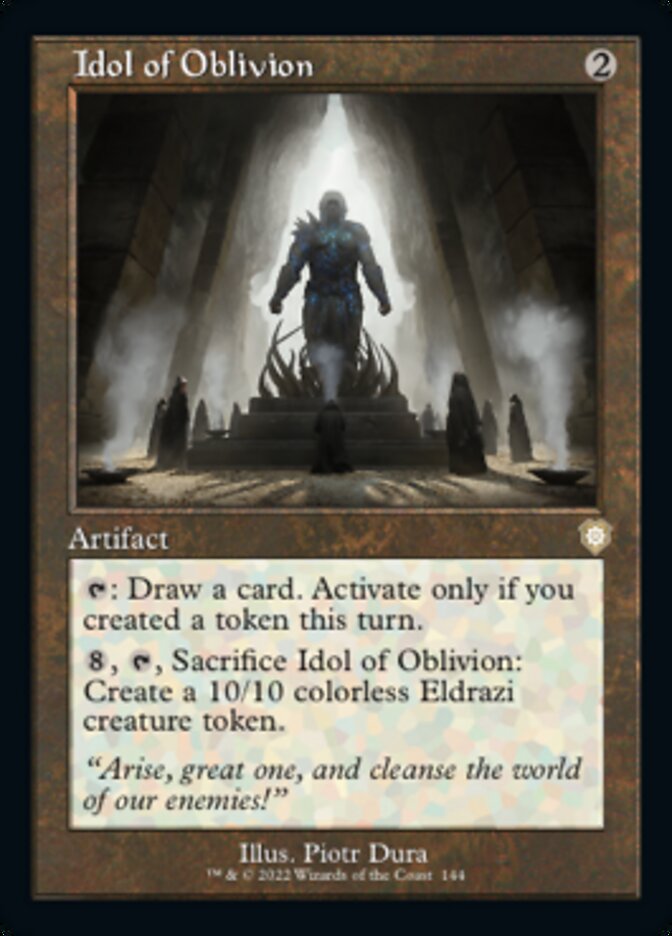 Idol of Oblivion (Retro) [The Brothers' War Commander] | Game Master's Emporium (The New GME)