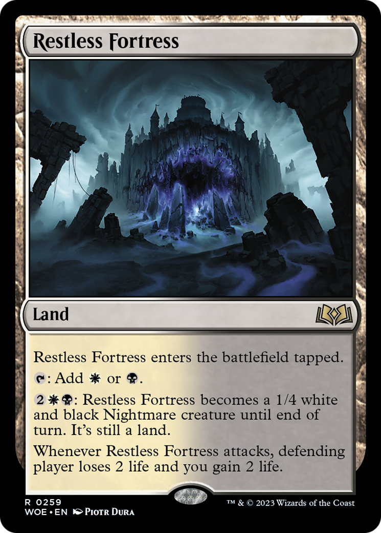 Restless Fortress [Wilds of Eldraine] | Game Master's Emporium (The New GME)