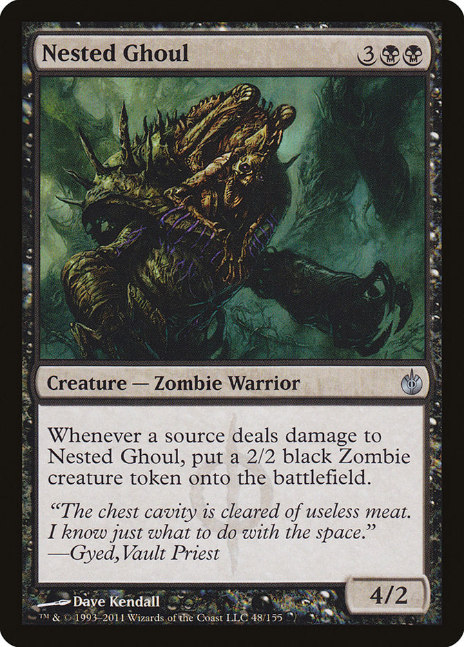 Nested Ghoul [Mirrodin Besieged] | Game Master's Emporium (The New GME)