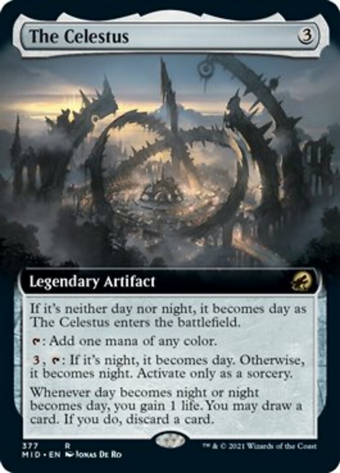 The Celestus (Extended Art) [Innistrad: Midnight Hunt] | Game Master's Emporium (The New GME)