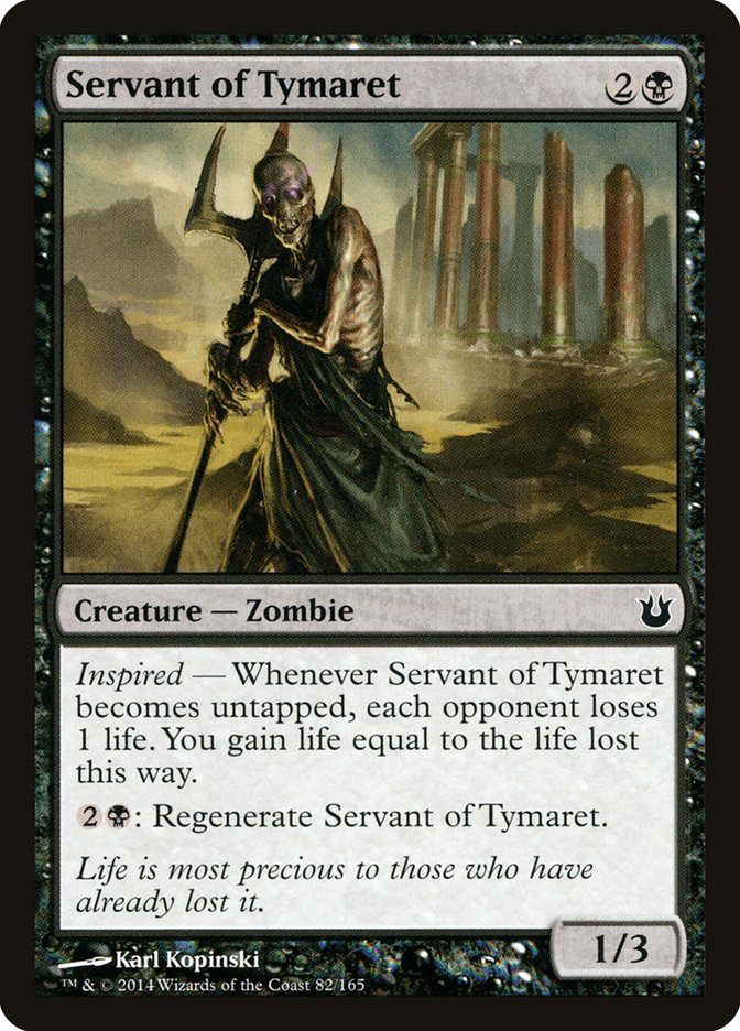 Servant of Tymaret [Born of the Gods] | Game Master's Emporium (The New GME)