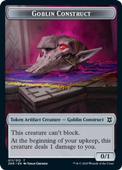 Satyr // Goblin Construct Double-Sided Token [Challenger Decks 2021 Tokens] | Game Master's Emporium (The New GME)