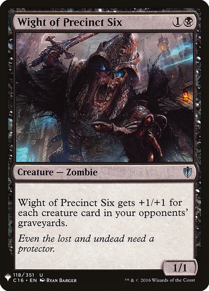 Wight of Precinct Six [Mystery Booster] | Game Master's Emporium (The New GME)