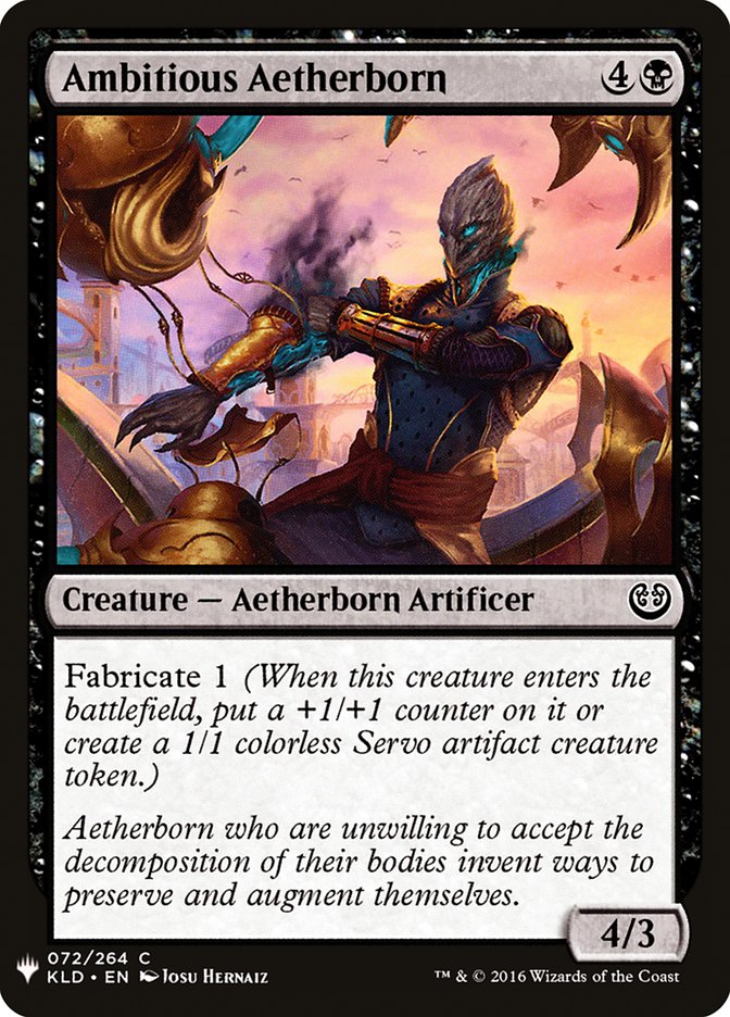 Ambitious Aetherborn [Mystery Booster] | Game Master's Emporium (The New GME)