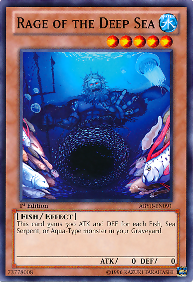Rage of the Deep Sea [ABYR-EN091] Common | Game Master's Emporium (The New GME)