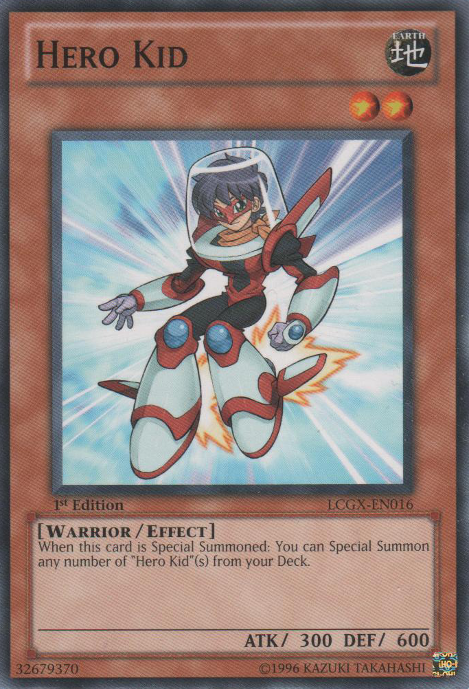 Hero Kid [LCGX-EN016] Common | Game Master's Emporium (The New GME)